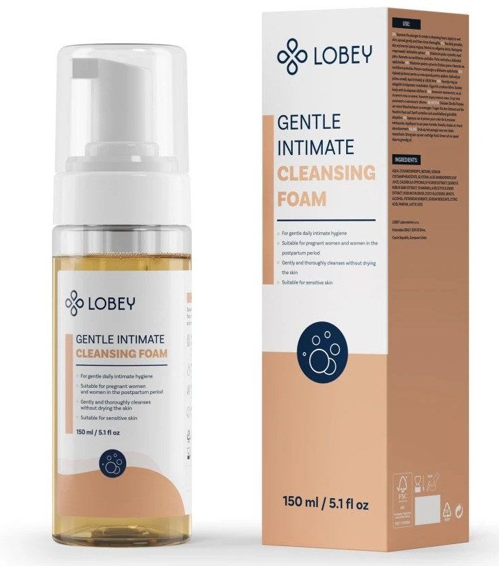 Lobey Jemná intimní mycí pěna 150 ml