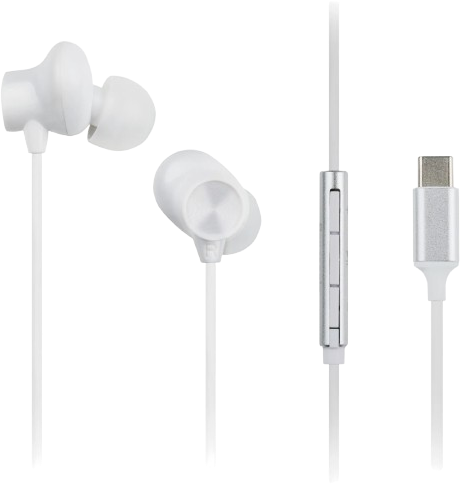 Panasonic RP-TCM225DEW sluchátka do uší USB-C, bílá