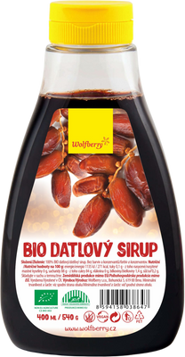 Wolfberry Datlový sirup BIO 400 ml