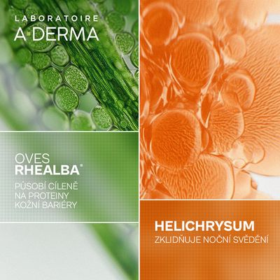 A-Derma Exomega Control Rregenerační emolienční noční krém 400 ml