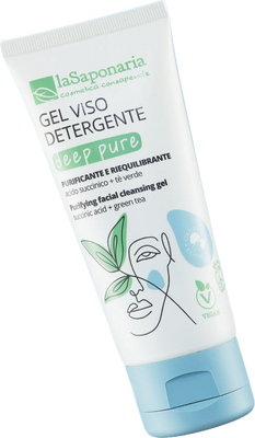 laSaponaria Čisticí gel na obličej Deep Pure BIO 100 ml