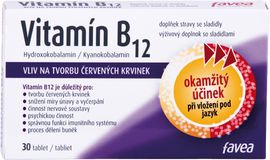 Favea Vitamín B12 30 tablet