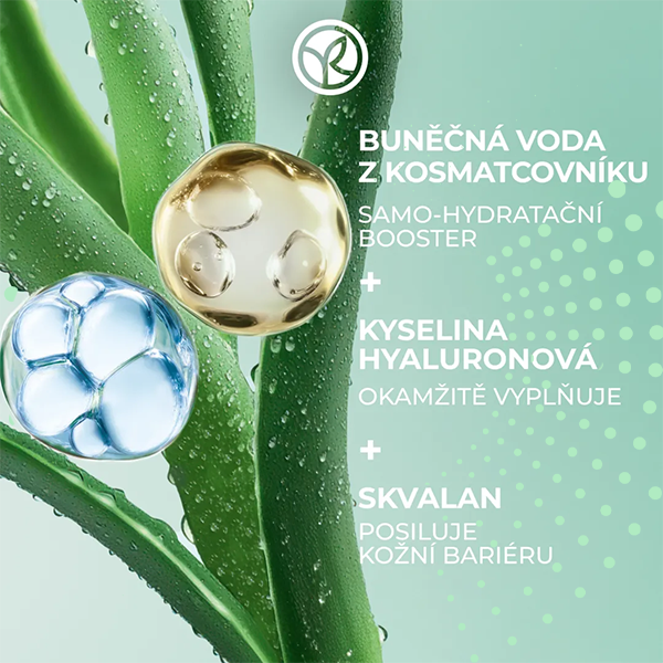 Yves Rocher Hydra Water-Plump, Vyhlazující hydratační maska na den a noc 75 ml
