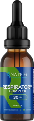 Natios Respiratory Complex, Bylinné kapky v MCT oleji 30 ml