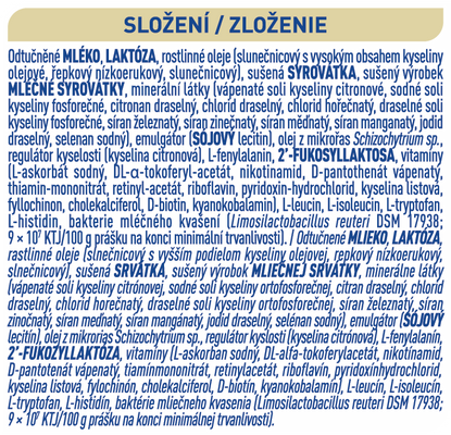 Nestlé Beba COMFORT 2, 5 HMO, pokračovací kojenecké mléko 800 g