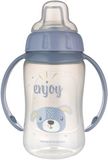Canpol babies Hrneček tréninkový CUTE ANIMALS se silikonovým pítkem pejsek 320 ml