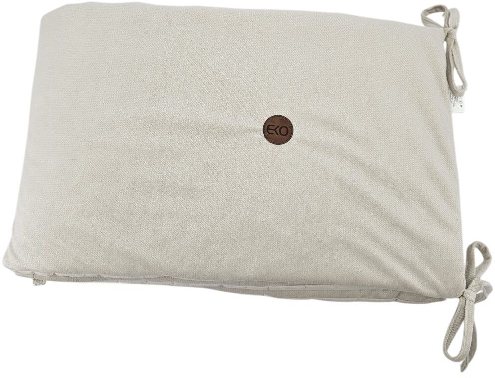 Eko Mantinel do postýlky bavlněný Velvet Light Beige 180 cm