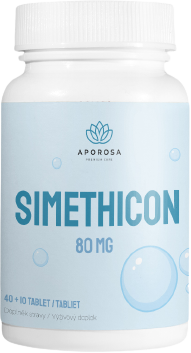 Aporosa Simethicon 80 mg 50 tablet