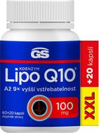 GS Koenzym Lipo Q10 100 mg 80 kapslí