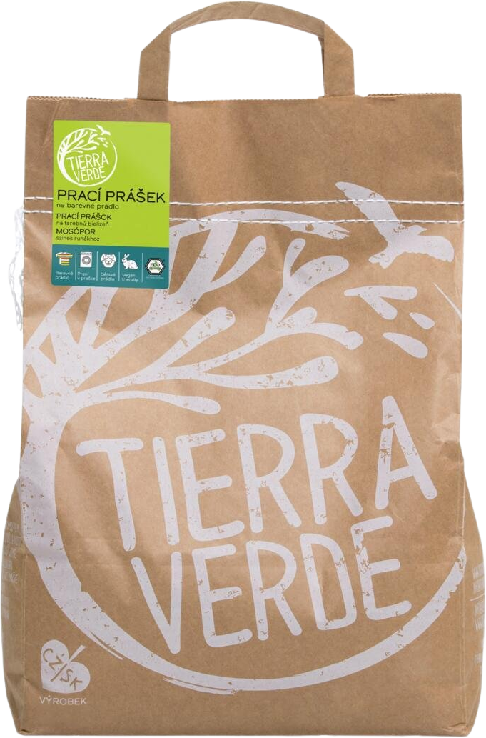 Tierra Verde Prací prášek na barevné prádlo 5 kg