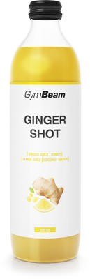 GymBeam Zázvorový shot 500 ml
