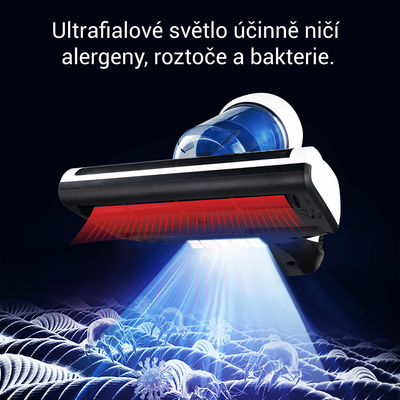 Tesla LifeStar UV550 - ruční antibakteriální vysavač s UV-C lampou
