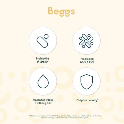 Beggs 4 batolecí mléko 2 x 800 g