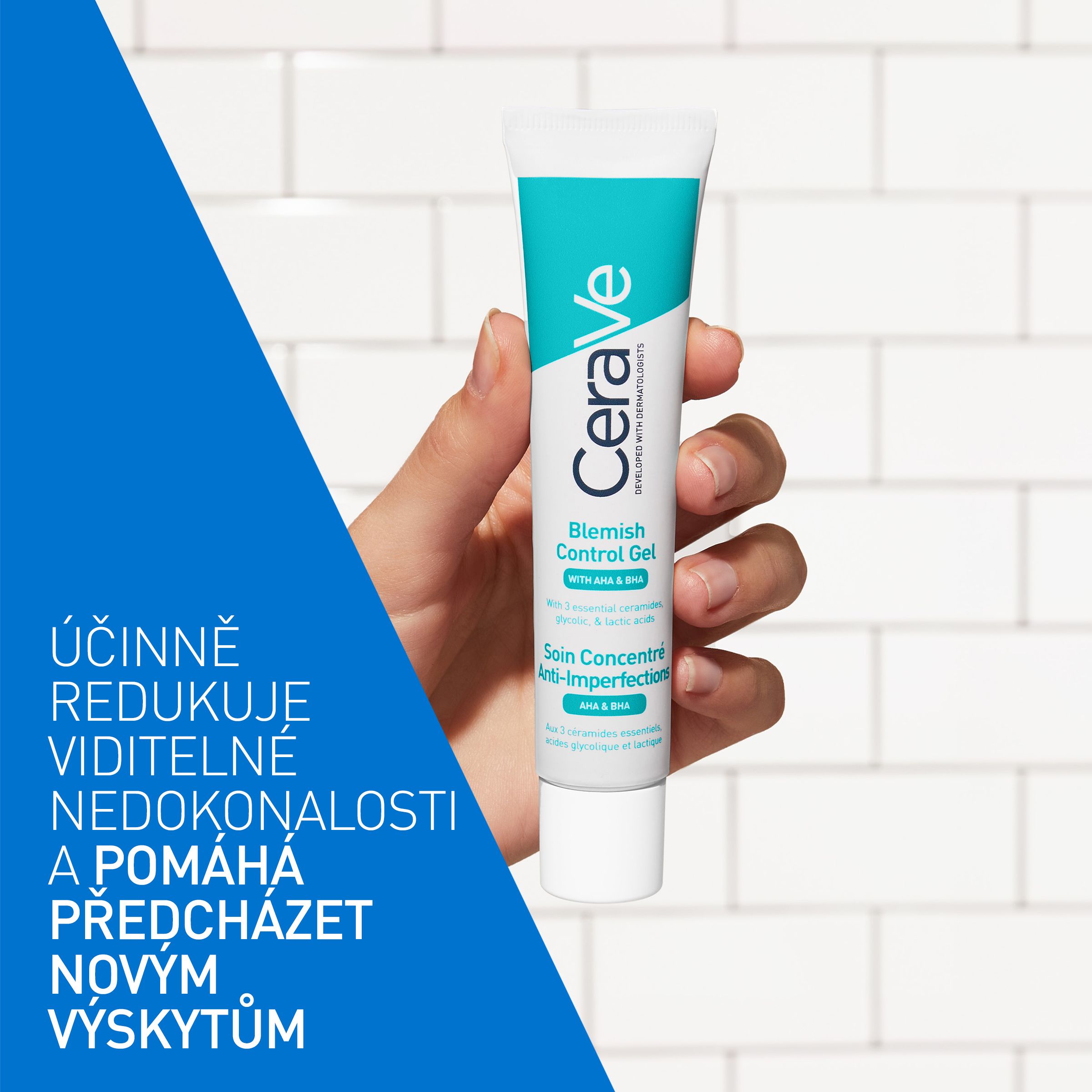 CeraVe Gel proti nedokonalostem s AHA a BHA 40 ml