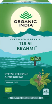 Organic India Tulsi Brahmi BIO sáčky 25 ks