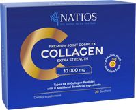 Natios Collagen Premium Joint Complex, Komplex na klouby, 10 000 mg 30 sáčků
