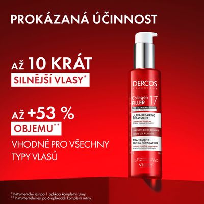 Vichy Collagen 17 Filler ultra-regenerační kůra s kyselinou citronovou a pro-kolagenovými peptidy 150 ml