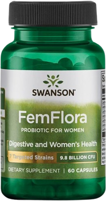 Swanson FemFlora Probiotikum pro ženy 60 kapslí
