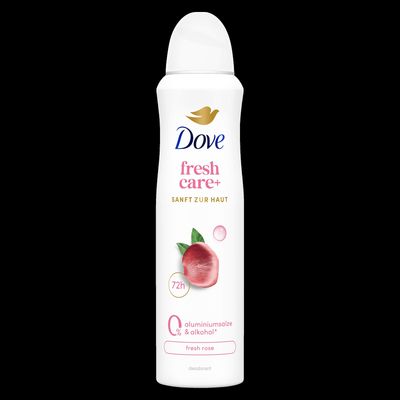 Dove 0% Fresh Rose deodorant sprej 150 ml