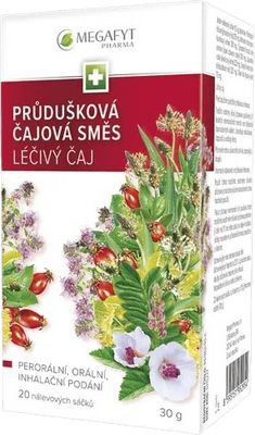 Megafyt Průdušková čajová směs 20 sáčků