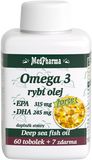 MedPharma OMEGA 3 rybí olej forte - EPA, DHA 67 kapslí