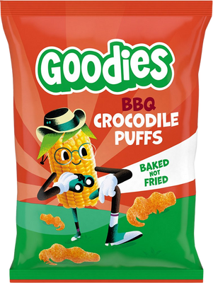 Goodies křupky BBQ krokodýli 30 g