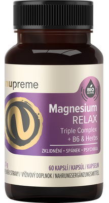 Nupreme Magnesium Relax 60 kapslí