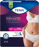 Tena Silhouette Plus White L inkontinenční kalhotky 10 ks