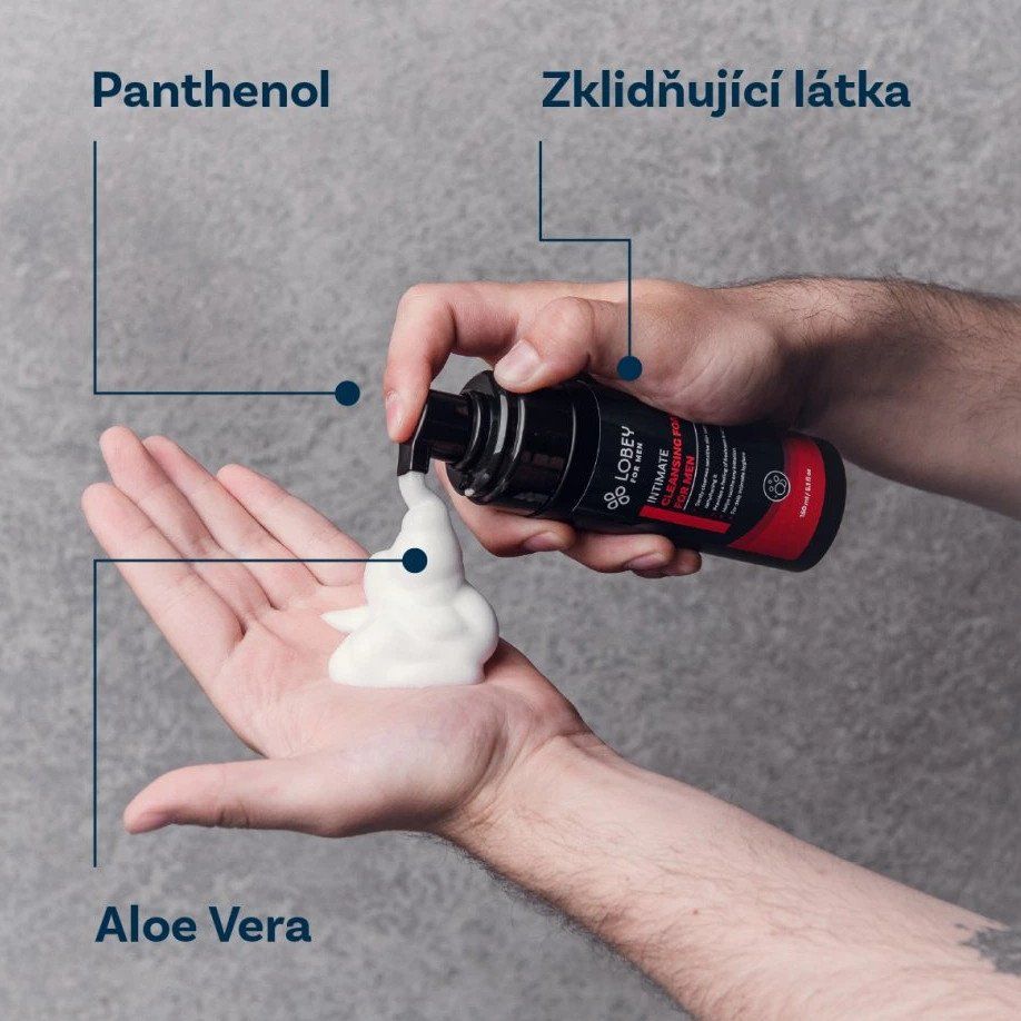 Lobey Intimní pěna pro muže 150 ml