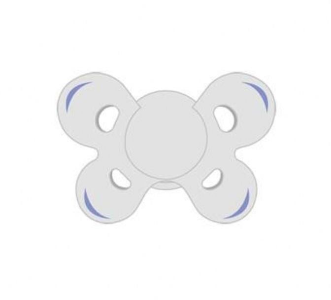 Chicco Dudlík Physio Comfort silikonový 6-16m chlapec - méďa