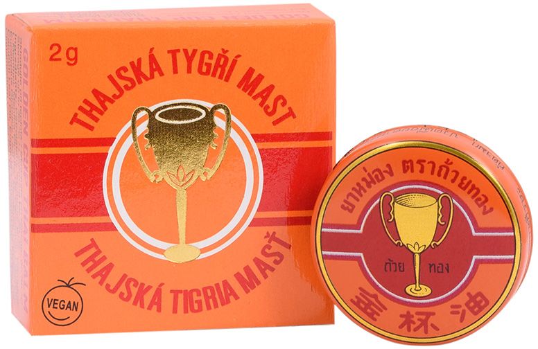 Alfa Vita Thajská tygří mast Golden Cup balm 2 g