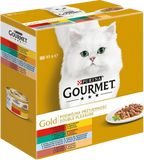 Gourmet Gold konzerva pro kočky - Mix Multipack 8 x 85 g