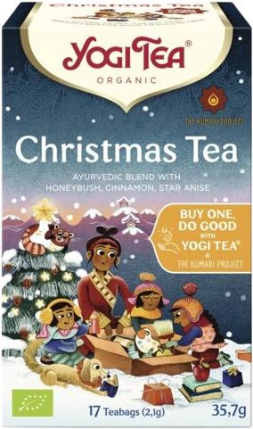 Yogi Tea BIO Čaj vánoční 17 sáčků