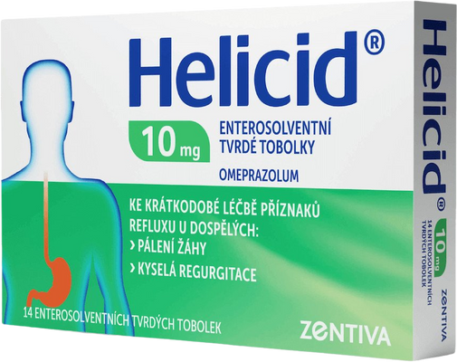 Helicid ® 10 mg 14 tobolek