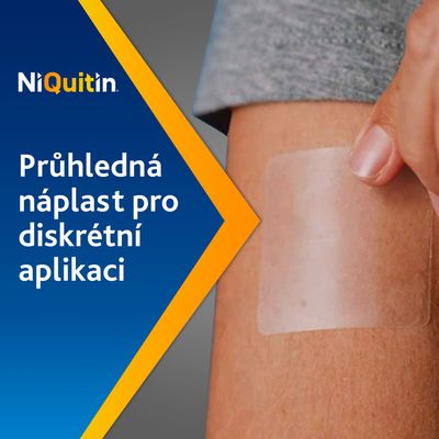 NiQuitin Clear náplast 21mg 7 ks