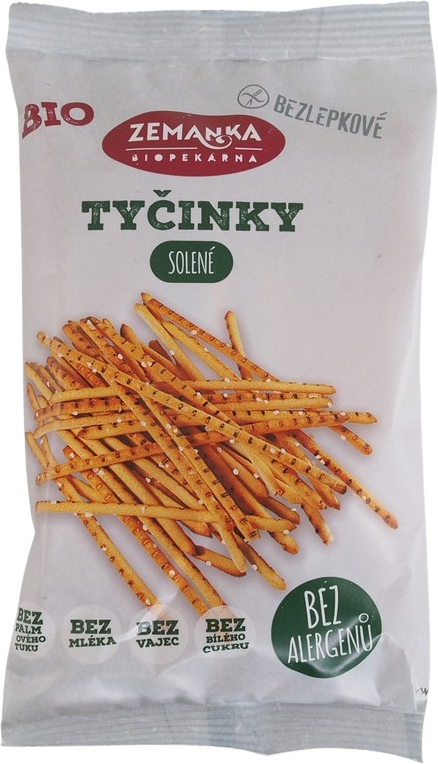 Zemanka Bio bezlepkové tyčinky solené