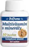 MedPharma Multivitamín s minerály 30 složek 107 tablet