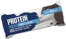 GymBeam Protein PureBar cookies&cream 60 g