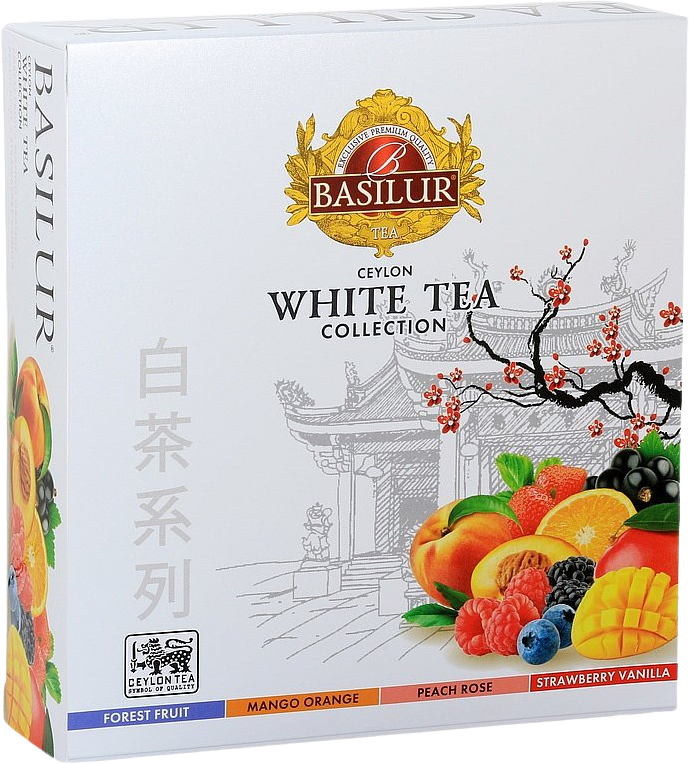 Basilur White Tea Assorted 40 x 1.5 g