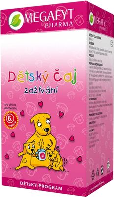 Megafyt Dětský čaj zažívání n.s. 20 x 2 g