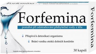 Forfemina Přípravek na odvodnění těla 30 kapslí