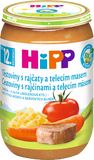 HiPP BIO Těstoviny s rajčaty a telecím masem 220 g