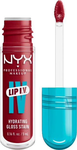 NYX Professional Makeup Lip IV Hydrating Gloss Stain, 10 Berry Thirsty 5 ml
