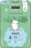 Muumi Baby Pants 4 Maxi 7-11 kg kalhotkové eko pleny 40 ks