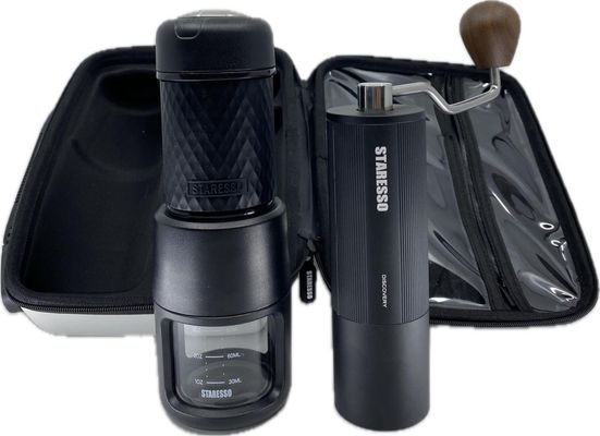 Staresso Cestovní sada Classic a ruční mlýnek Discovery D-6 Plus