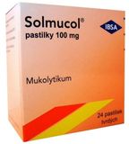 Solmucol 100 mg 24 pastilek