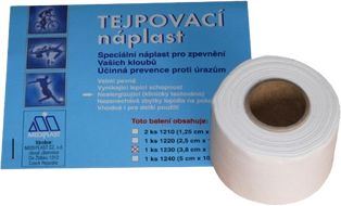 Mediplast Náplast 3.8 cm x 10 m 1230XT tejpovací