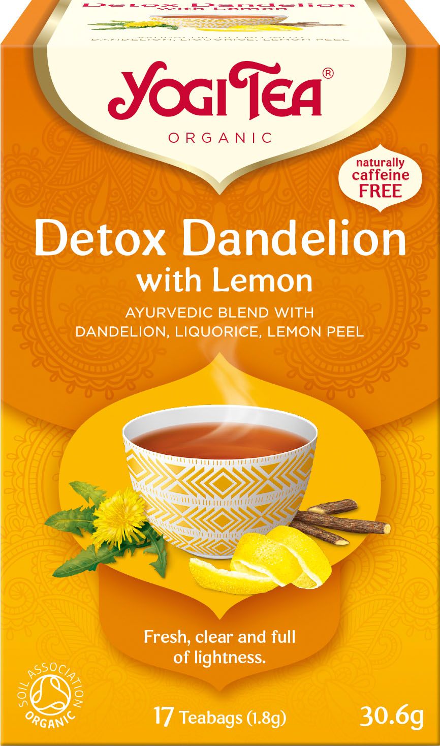 Yogi Tea Bio Detox s citrónem 17 x 1.8 g