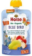 Holle Bio pyré Blue bird- Hruška, jablko a borůvky s vločkami 100 g