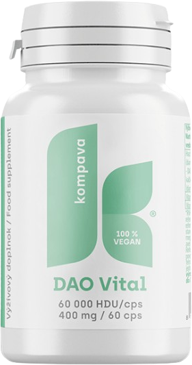 Kompava DAO VItal 400 mg 60 kapslí